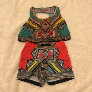 Multicolor 2 piece set